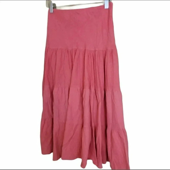 Forever 21 XS full skirt in salmon - Picture 4 of 6